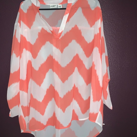 Cato Tops - Chevron top